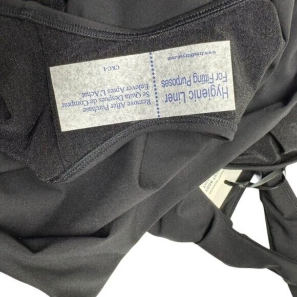 Stylest NEW Black Caviar Dreamsculpt Square Neck Tank One Piece Swimsuit M - Picture 11 of 12